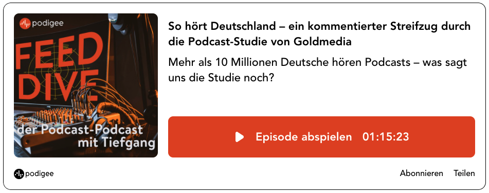 Screenshot des Podigee Webplayers. Mit Klick auf das Bild gelangst du zu unserer Webplayer-Seite.