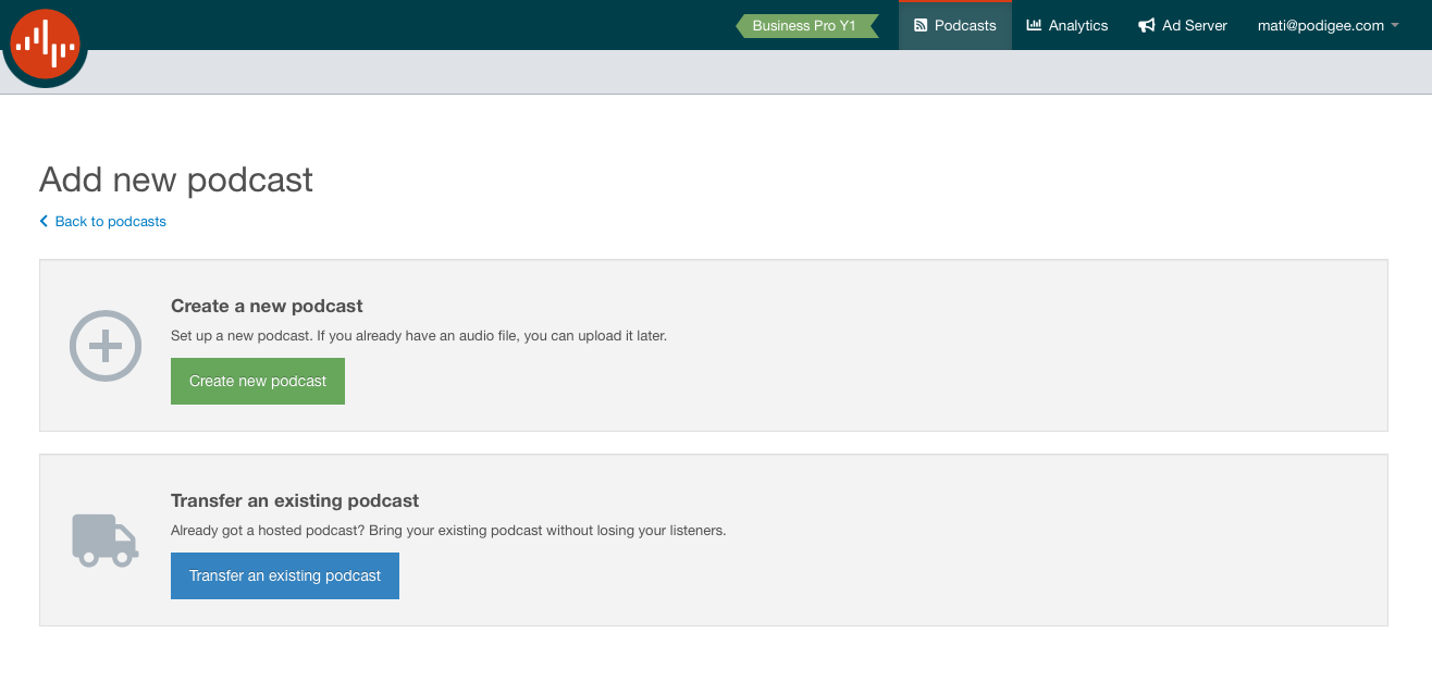 podigee-create-new-podcast-screen